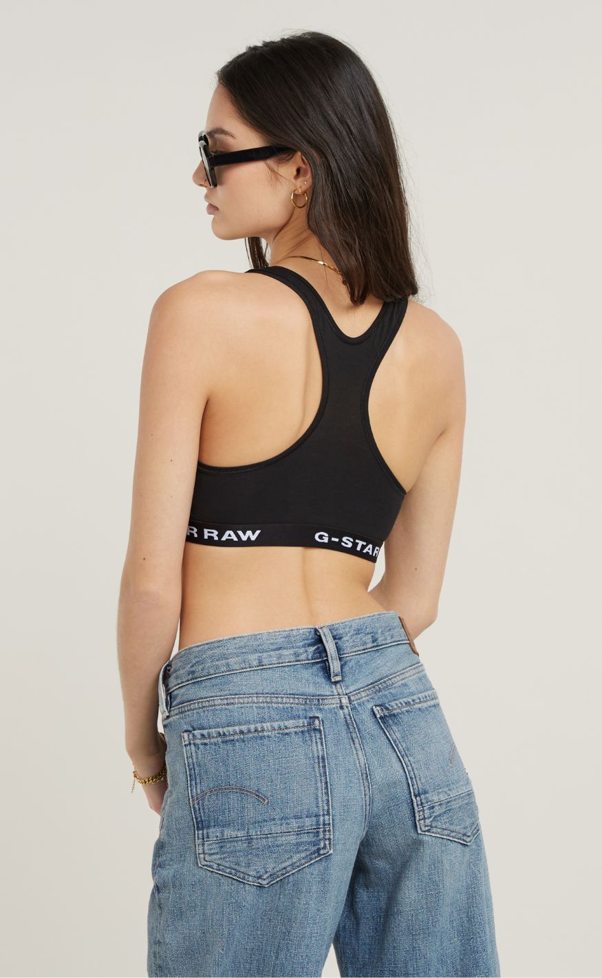 G-STAR Topp - Bralette wmn - Black