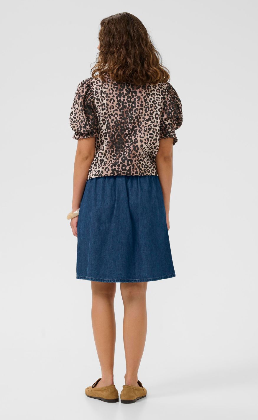 Culture Skjørt - Nua Arpa - Dark Blue Wash