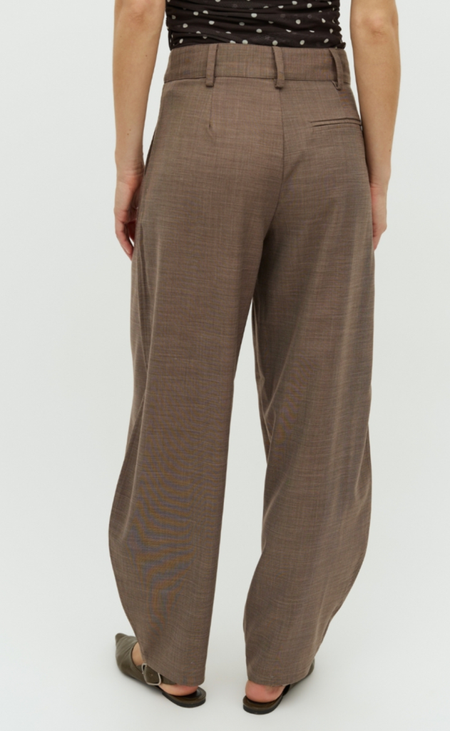 MbyM Bukser - Pika - Chicory Coffee Melange