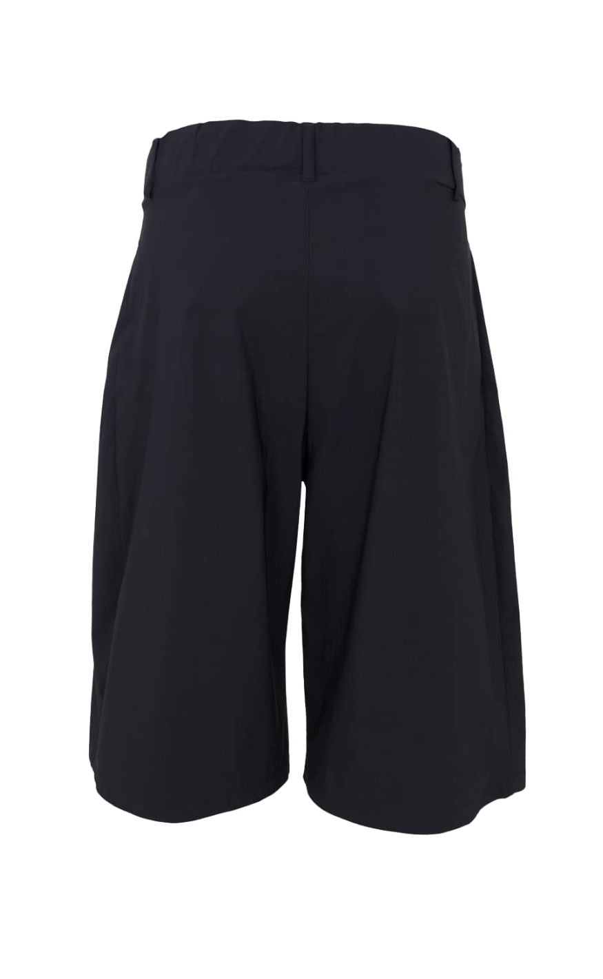 Black Colour Shorts - Davina Panel - Black