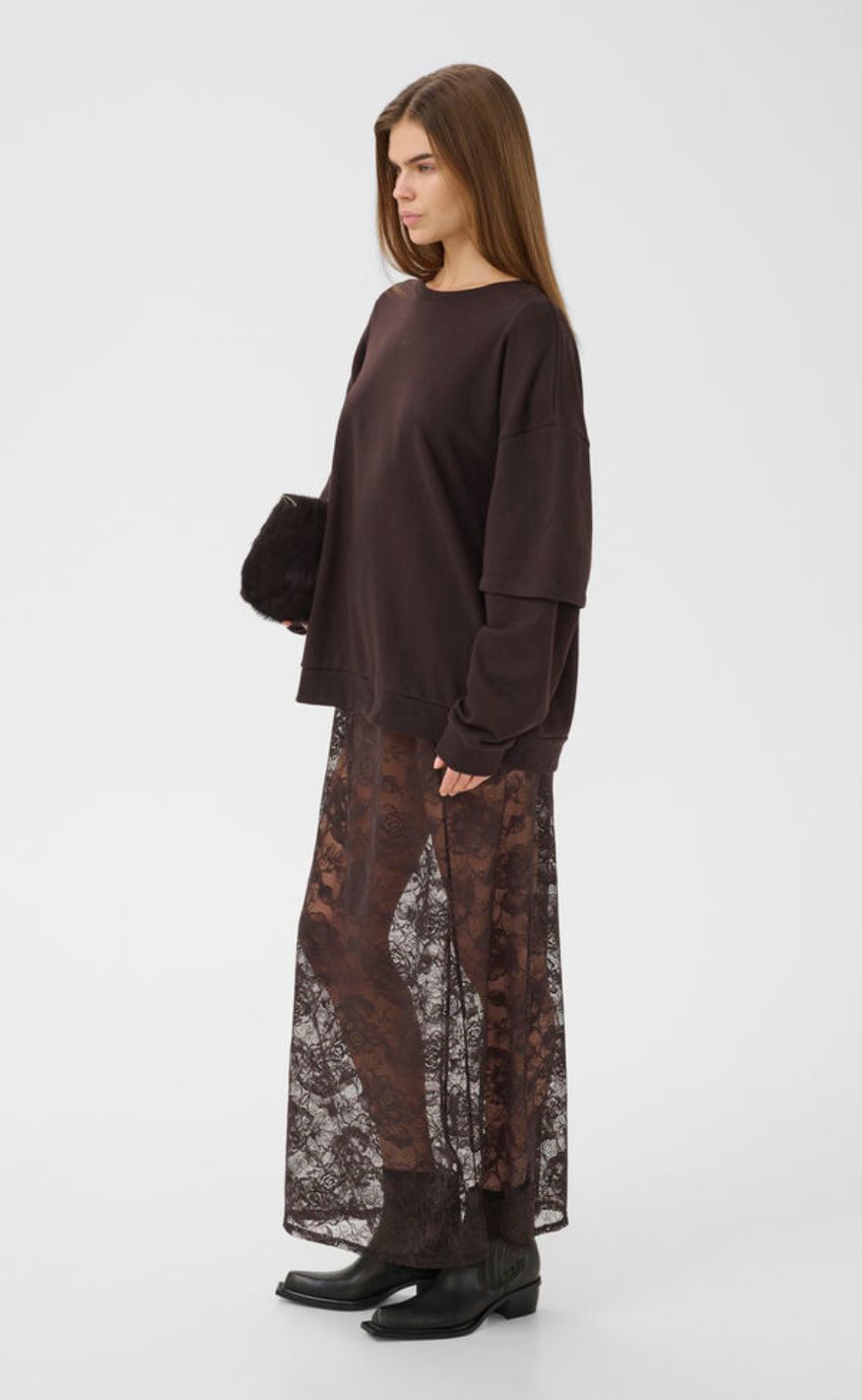 Gestuz Sweatshirt - Gilsa - Ganache