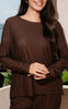 Liberte Bluse - Alma - Espresso Stripe