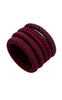 Smykkeli Copenhagen Strikker - 6 Pack - Burgundy