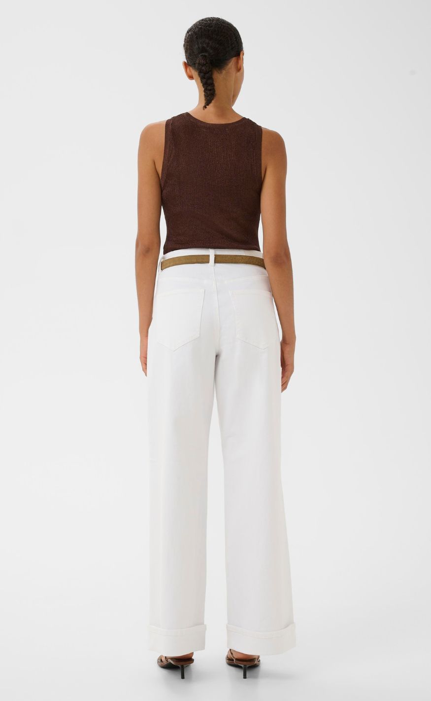 Gestuz Topp - Silvi - Deep Brown Metallic