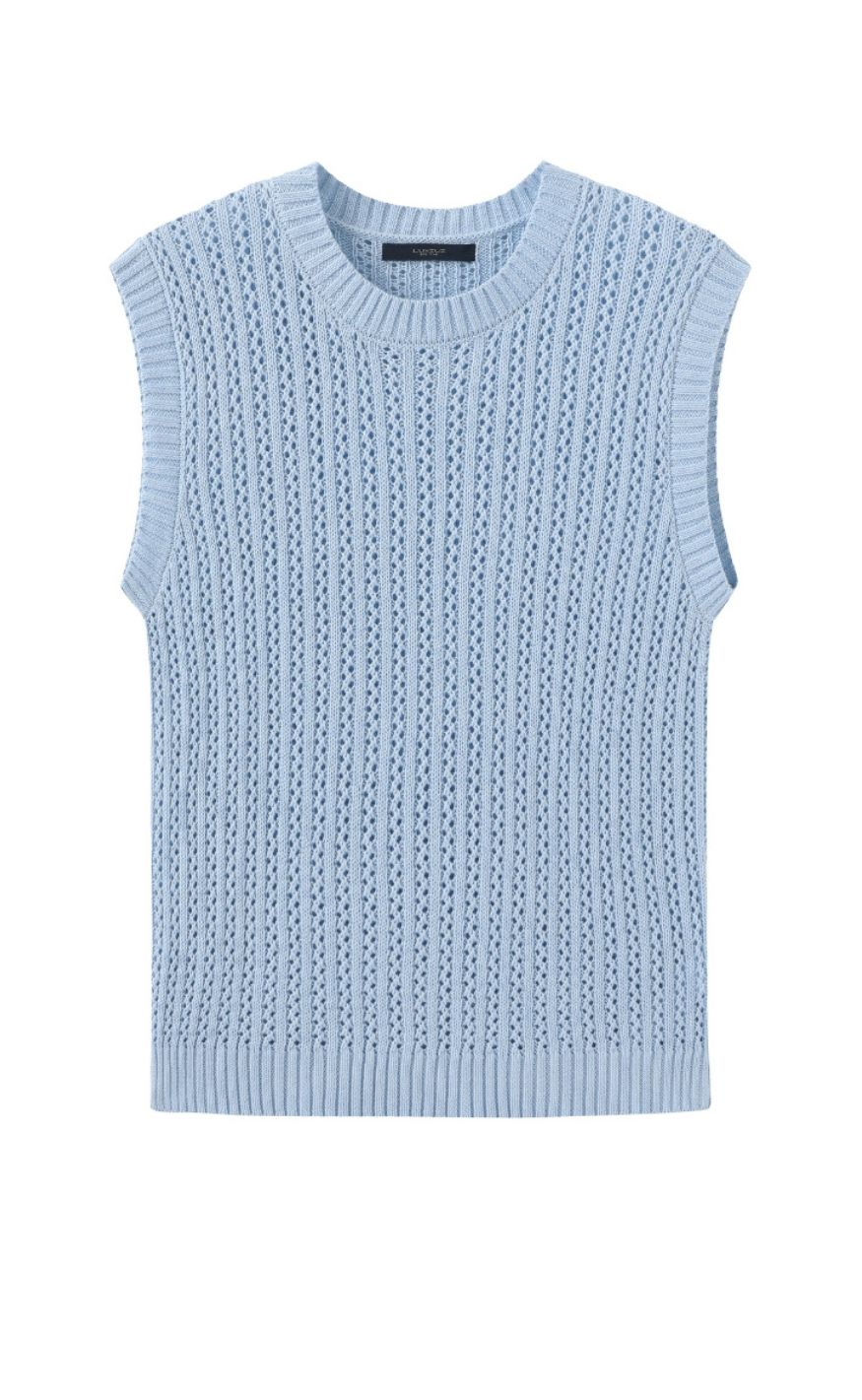 Luxzuz Topp - Corinn - Cerulean Blue