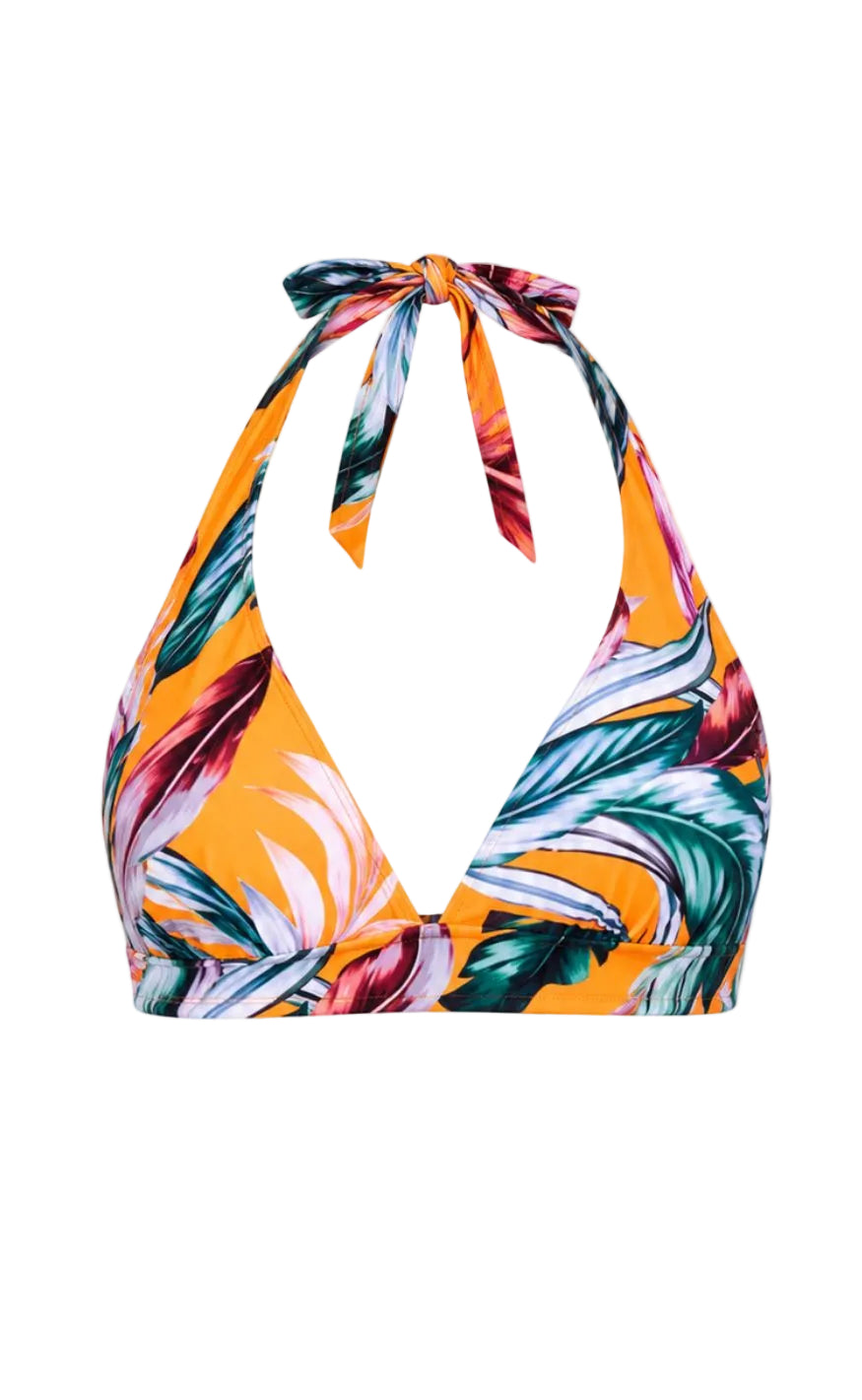 Unica Copenhagen Bikinitopp - Cami - Orange Tropical