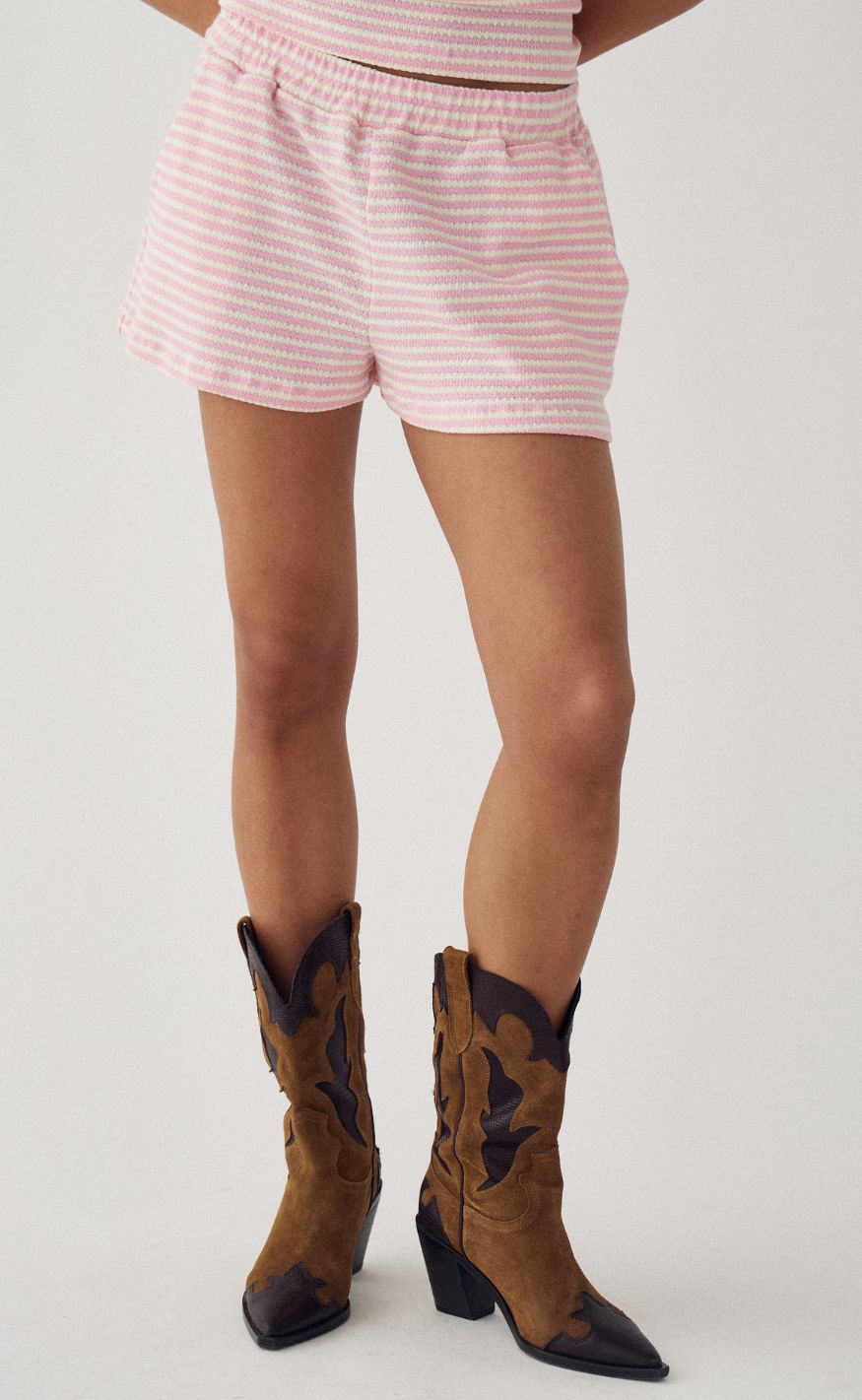 Noella Shorts - Mariella MW - Danni Blush Stripe