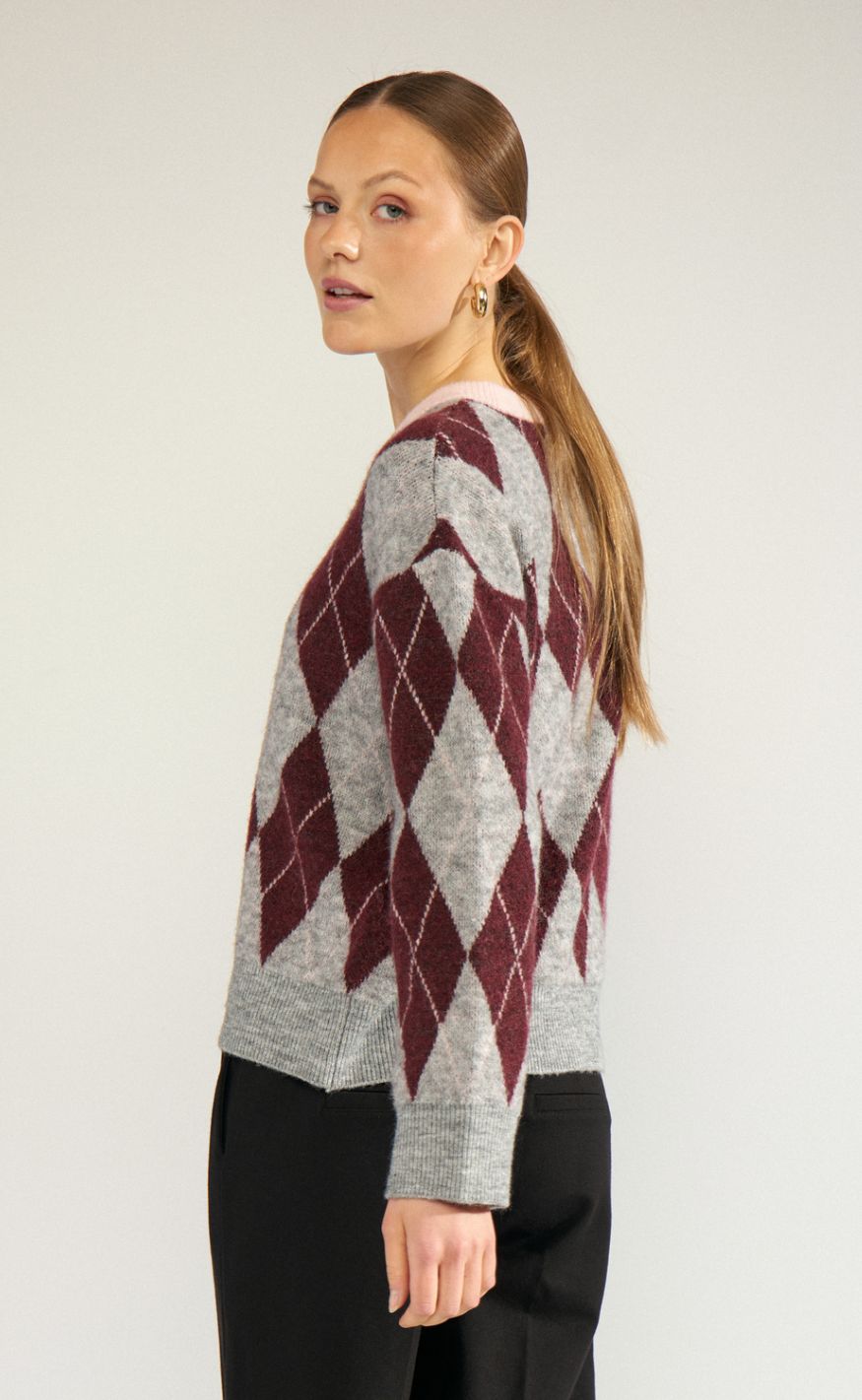 Nümph Pullover - Tikla - Medium Grey Mel