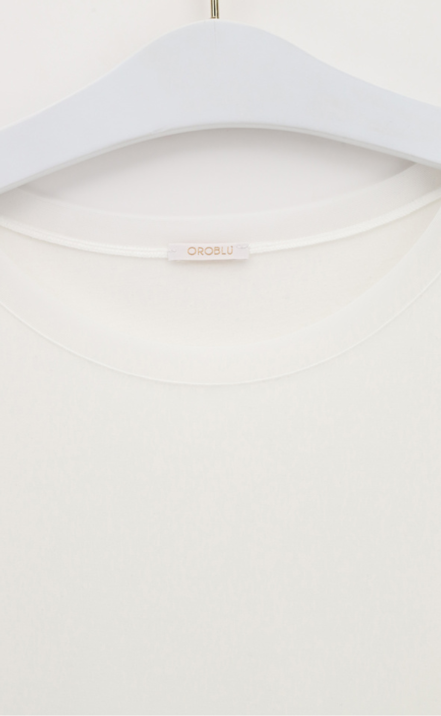 Oroblu Bluse - Perfect Line Modal Long Sleeve - Ivory