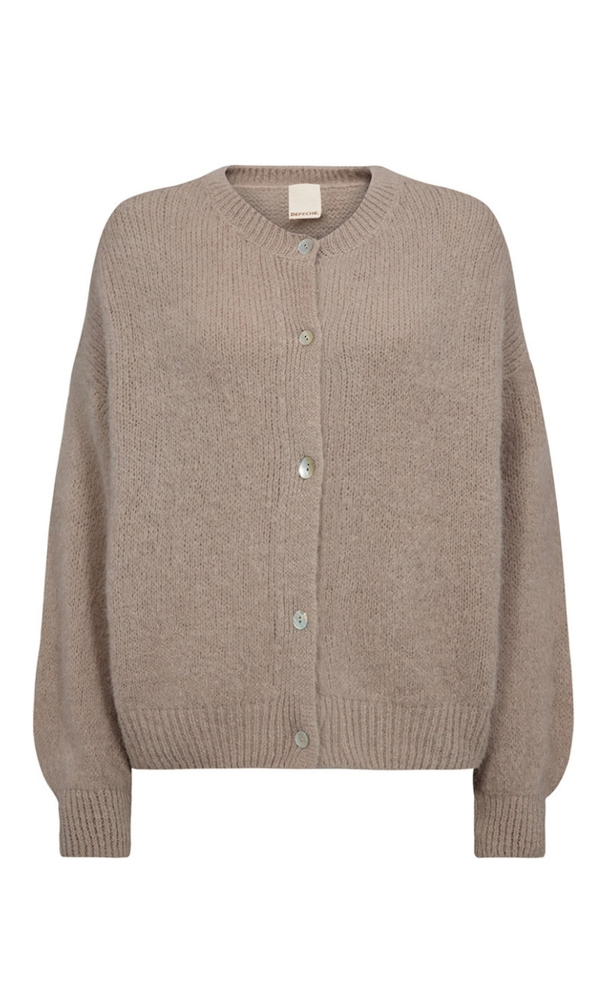 Depeche Cardigan - Sarah Alpaca - Sand