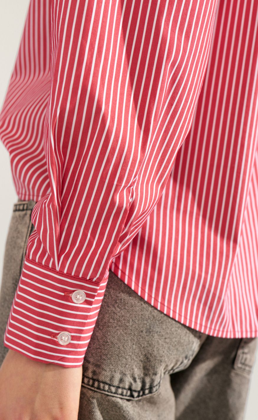 Nümph Skjorte - Paloma Tie - Goji Berry