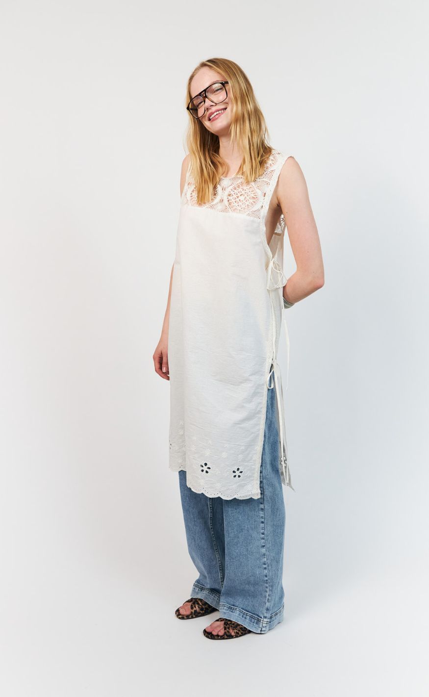 Lollys Laundry Tp - BelloLL Long - White