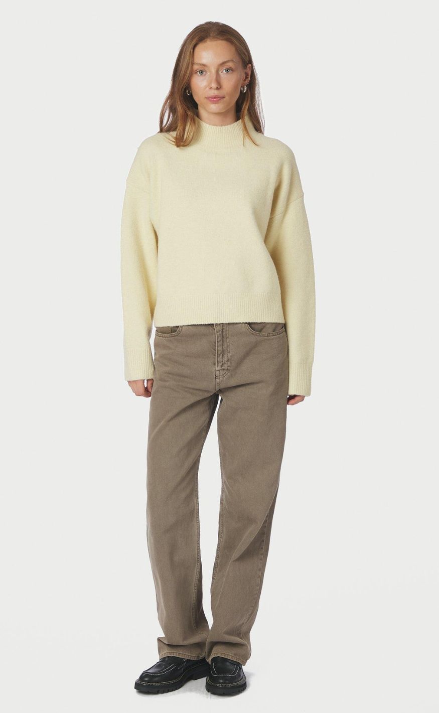 Neo Noir Genser - Paulina - Butter Yellow