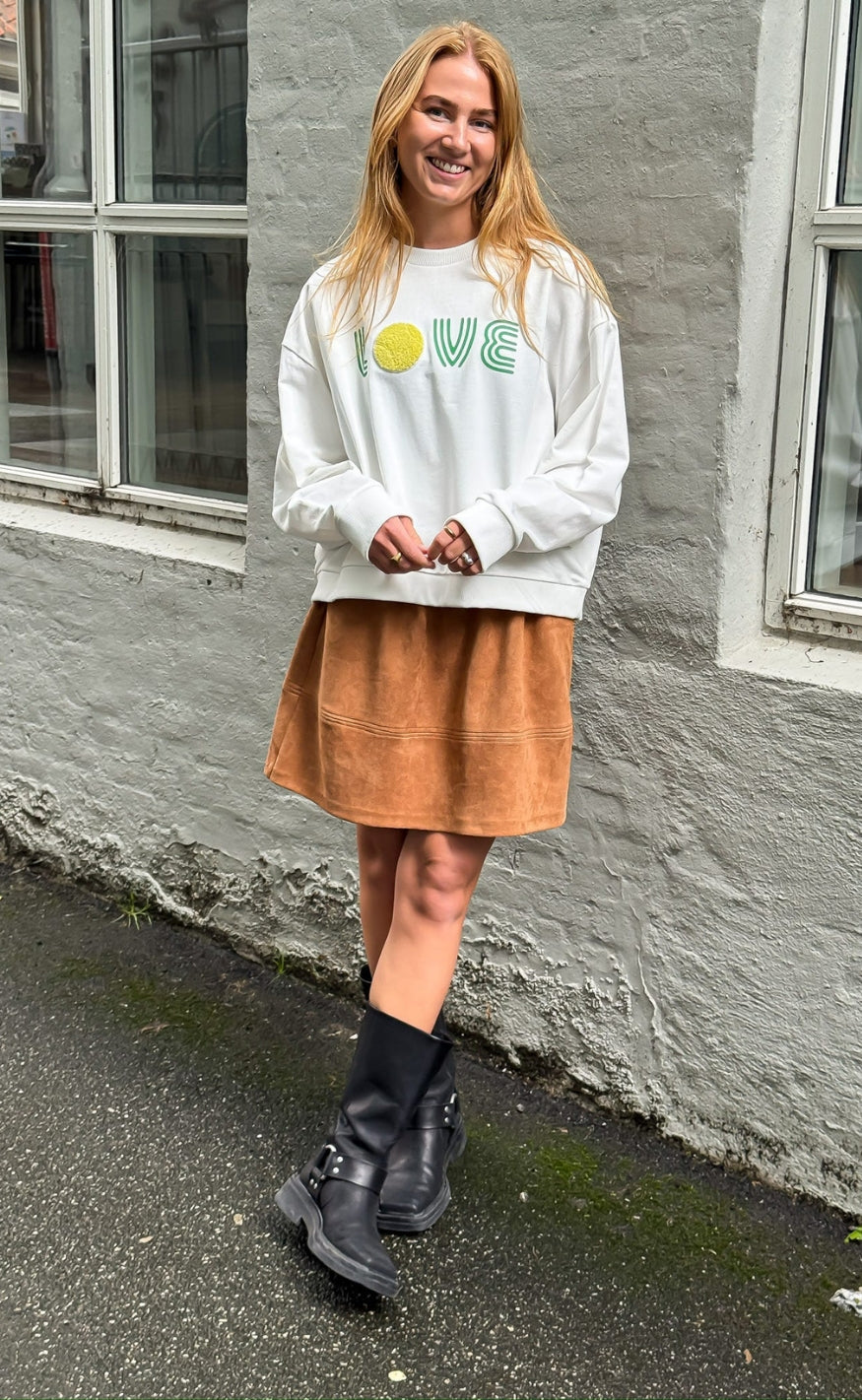 A-View Skjørt - Ally - Camel