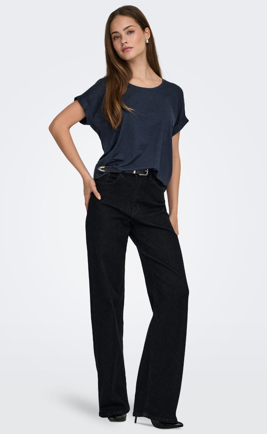 ONLY T-shirt - Moster - Navy Blazer