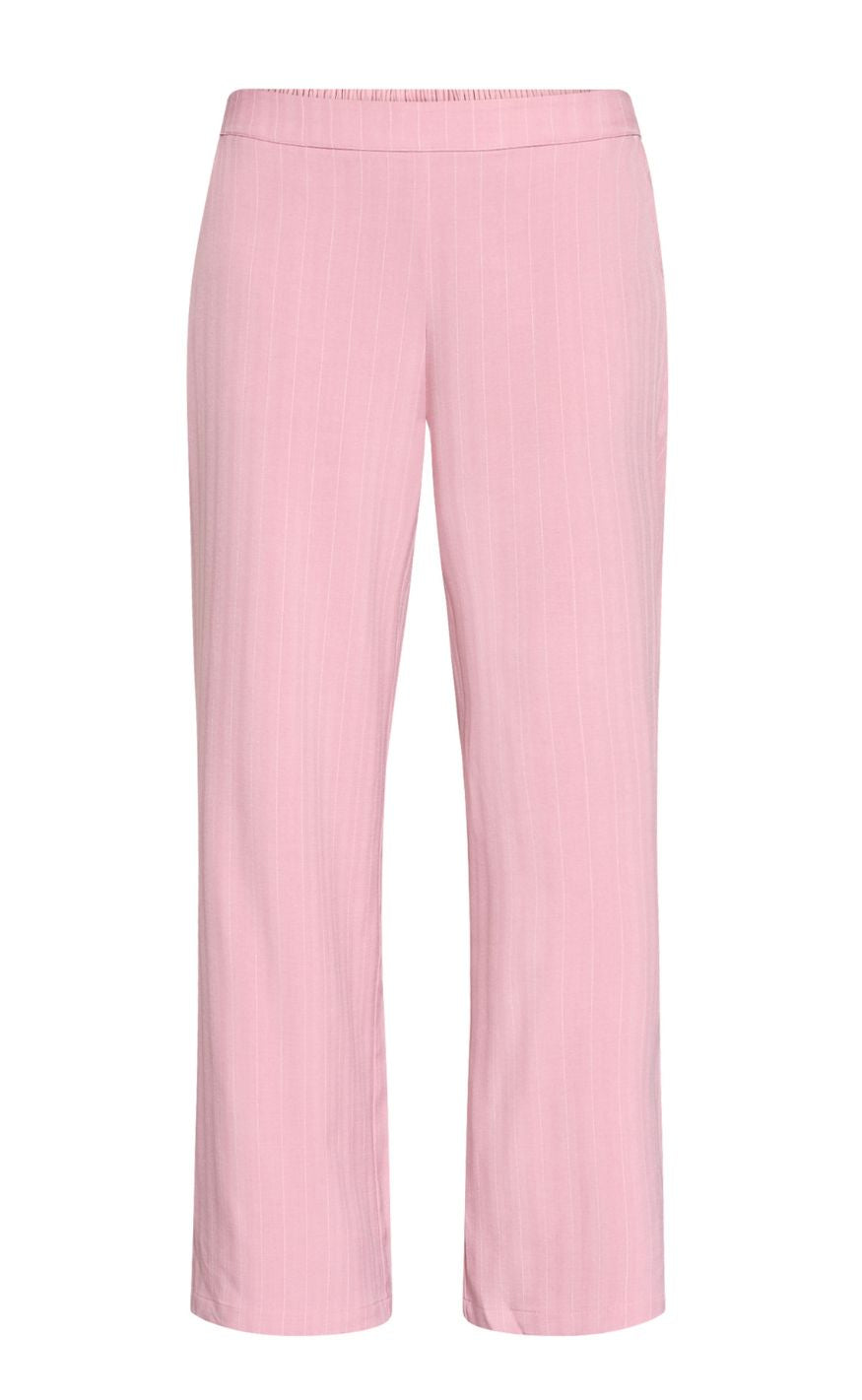 Sisters Point Bukser - VERINA-PA6 - Mauve Pinstripe