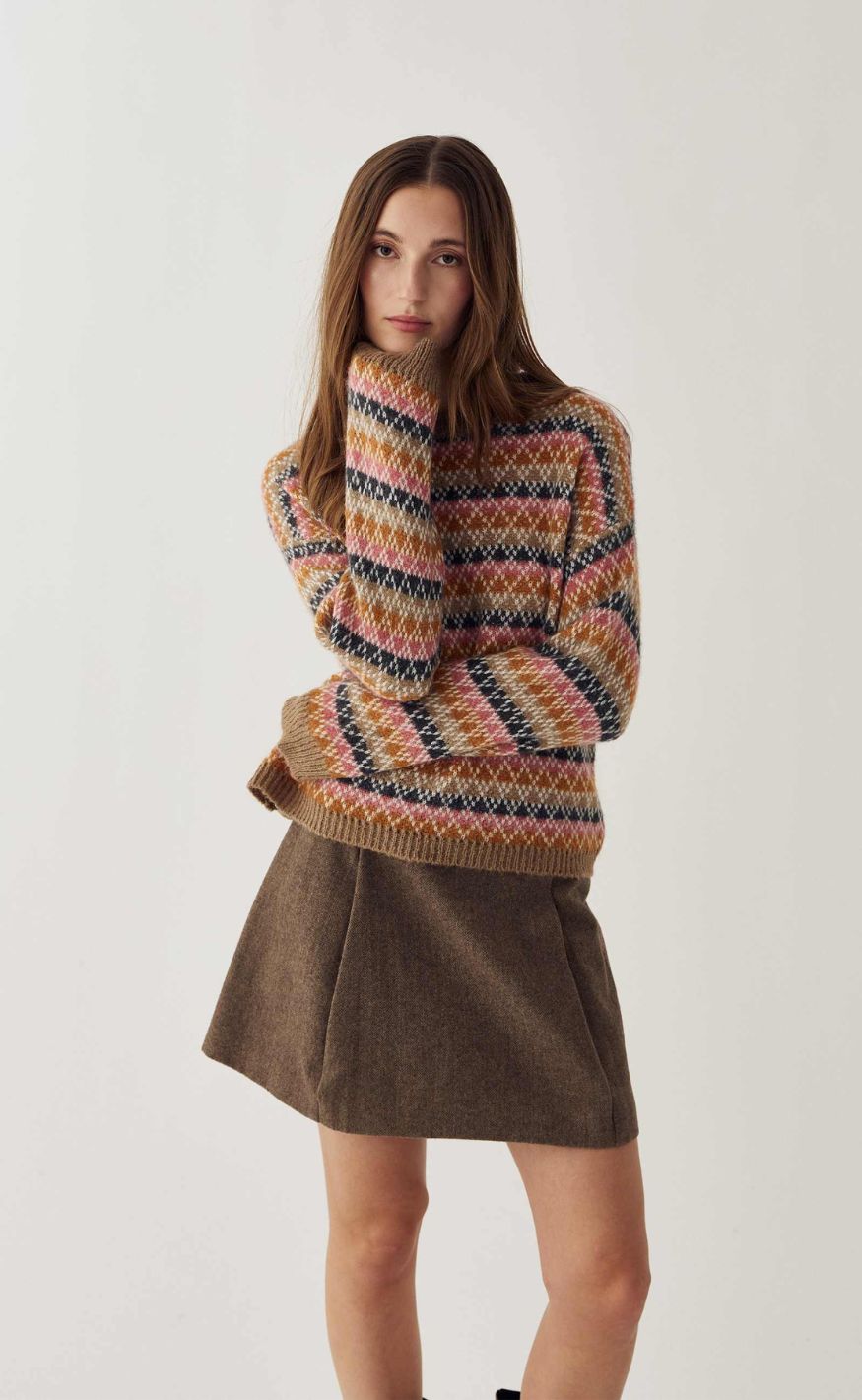 Noella Genser - Mirtie - Debor Multi Stripe