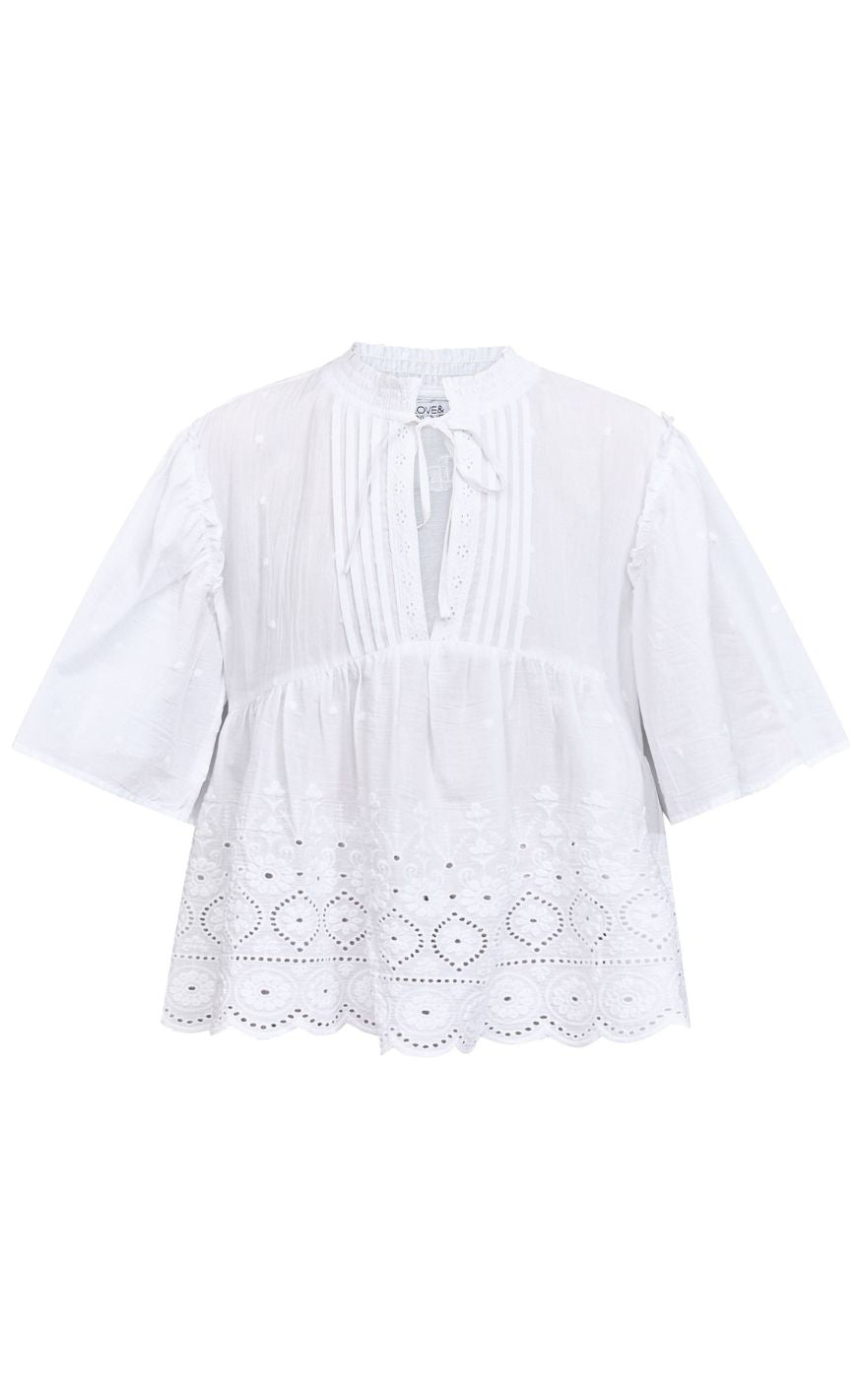Love & Divine Skjorte - Love1530 - White