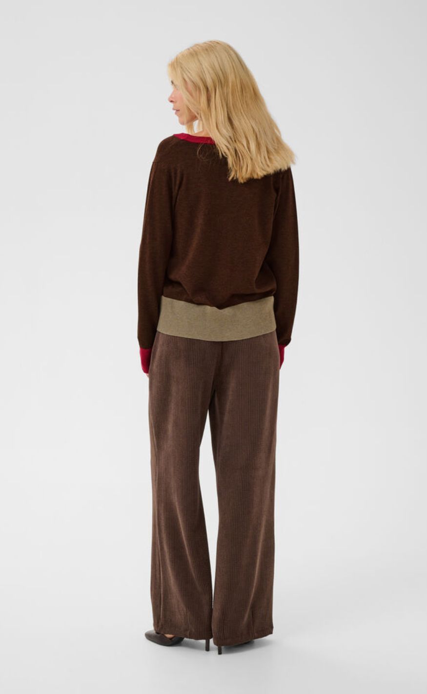 Culture Cardigan - Clare Annemarie - Coffee Bean Melange