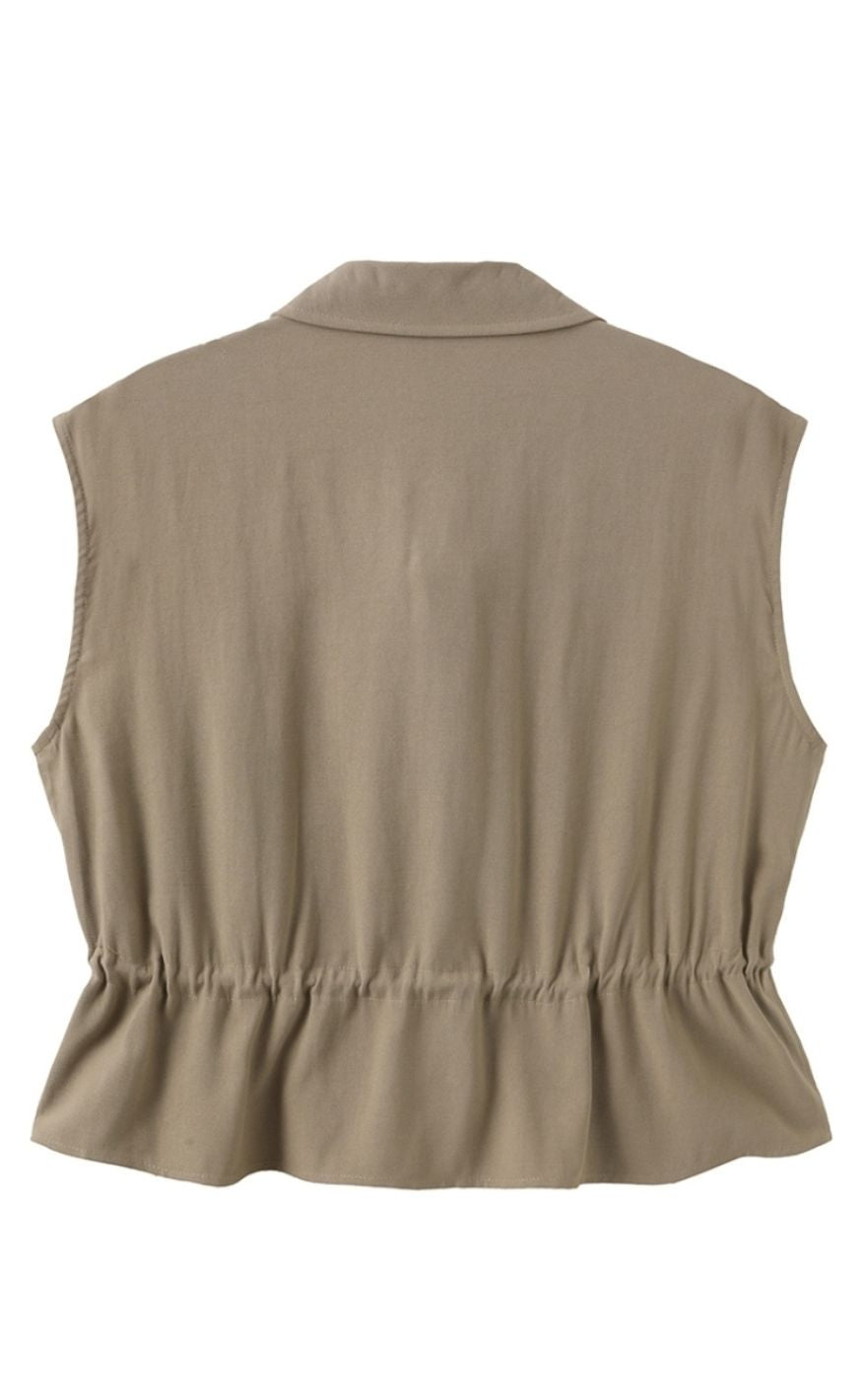 Luxzuz Vest - Vinifred - Taupe 7012
