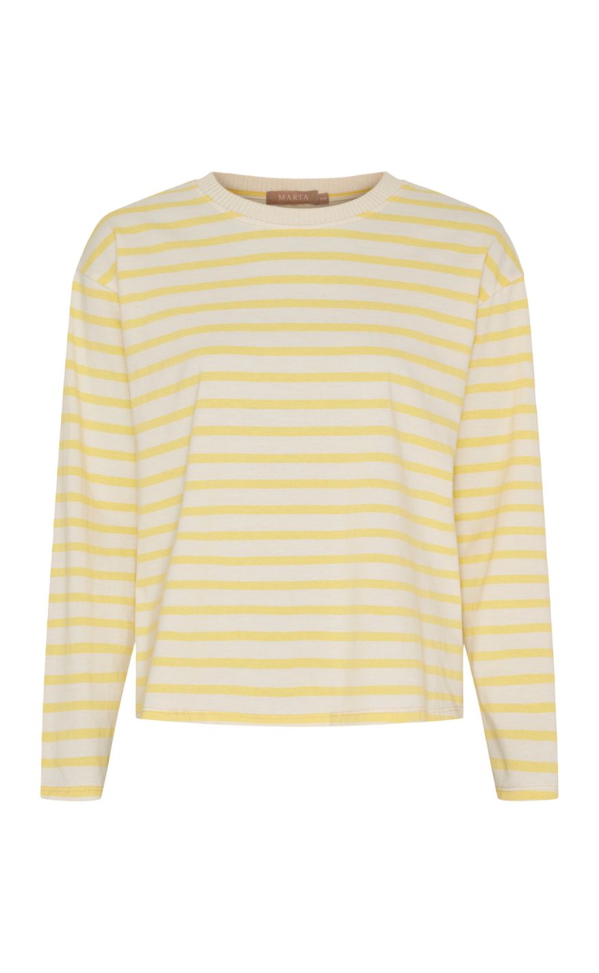 Marta Du Chateau Bluse - Kara - Yellow