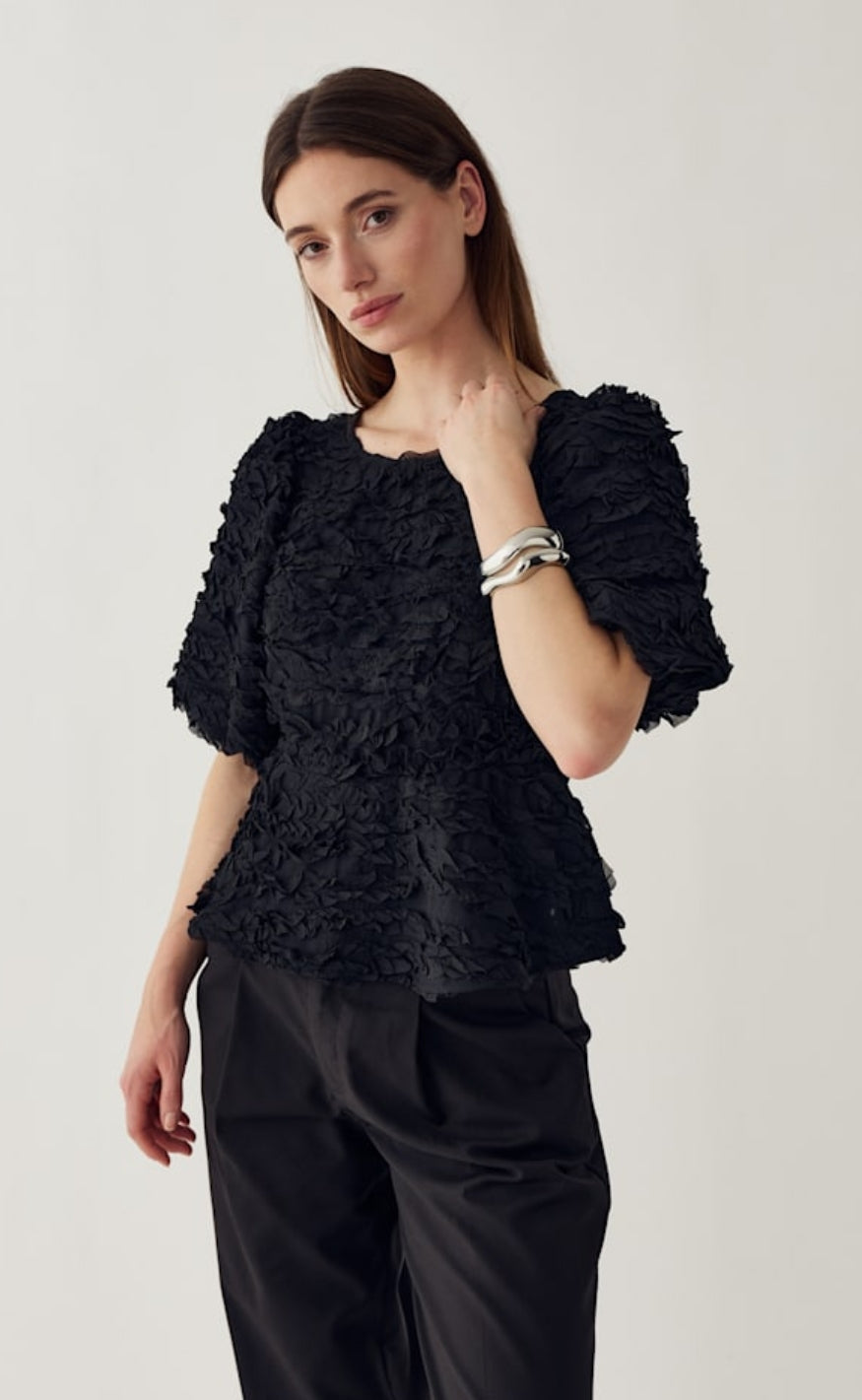 Noella Bluse - Marisa - Black
