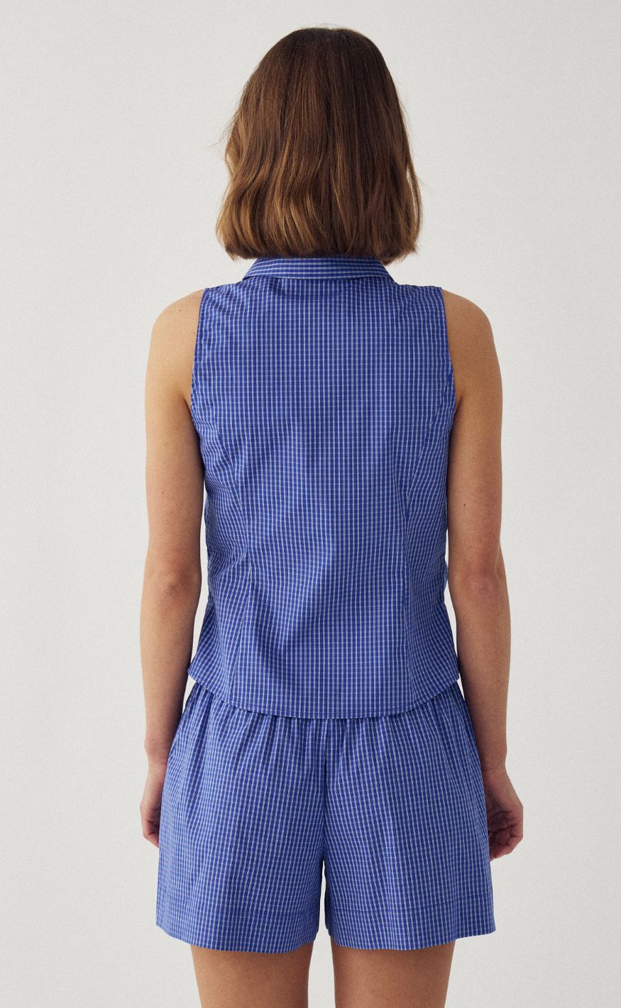 Noella Topp - Michaiah - Davy Blue Check
