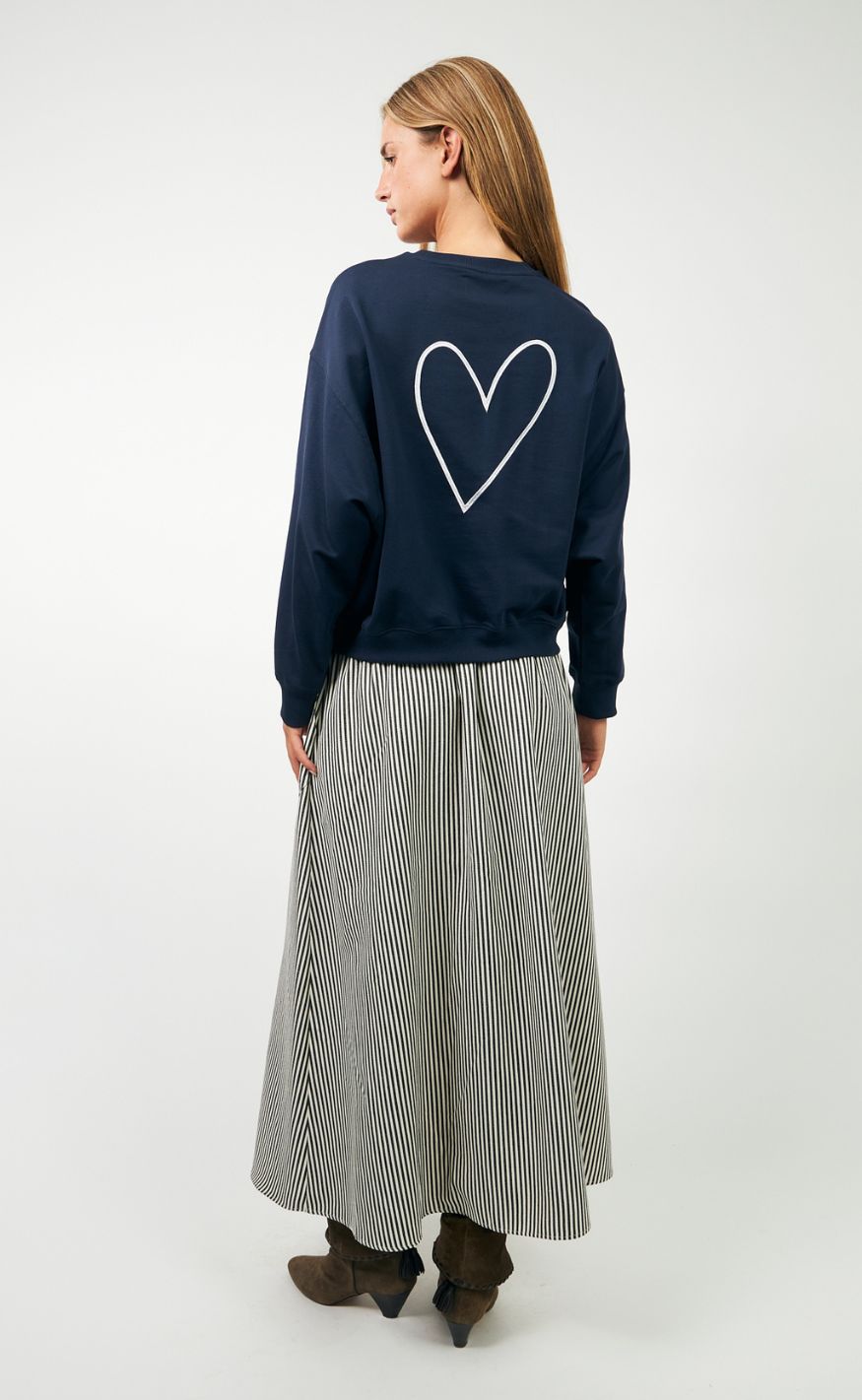 Lollys Laundry Sweatshirt - Sydney - 23 23 Dark Blue