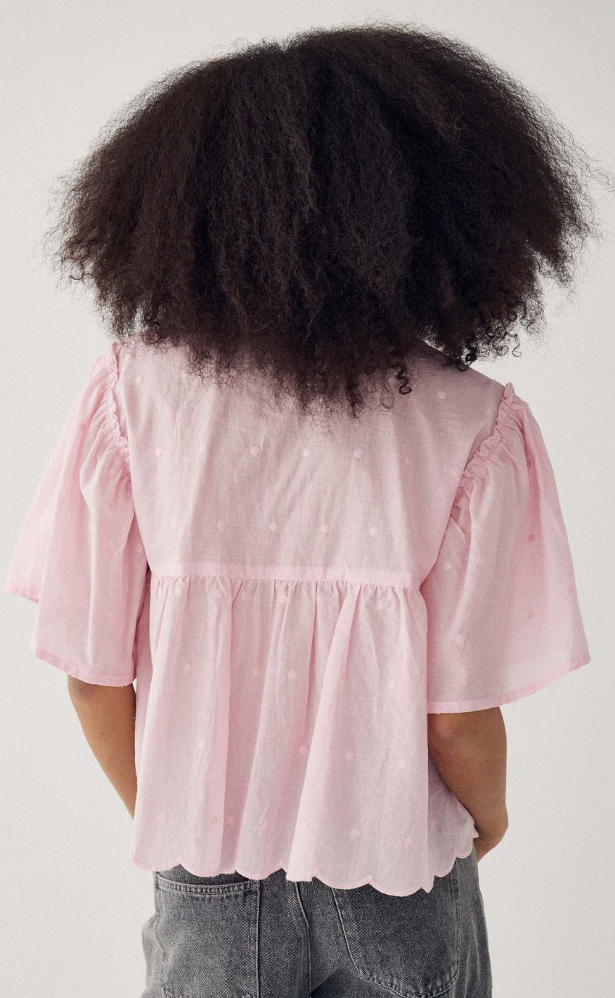 Noella Bluse - Marielle - Blush Pink