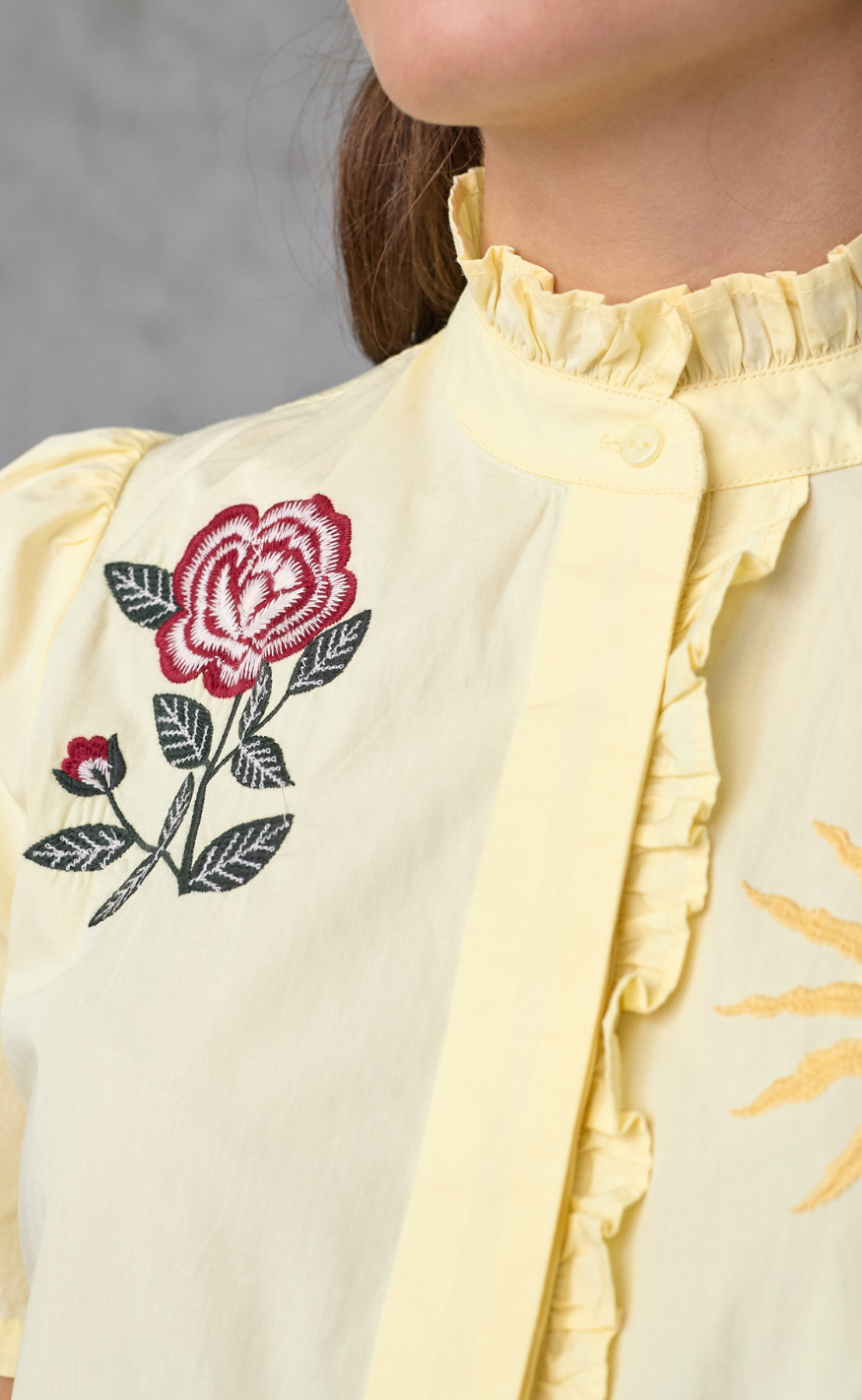 Love & Divine Bluse - love1531 - Butter