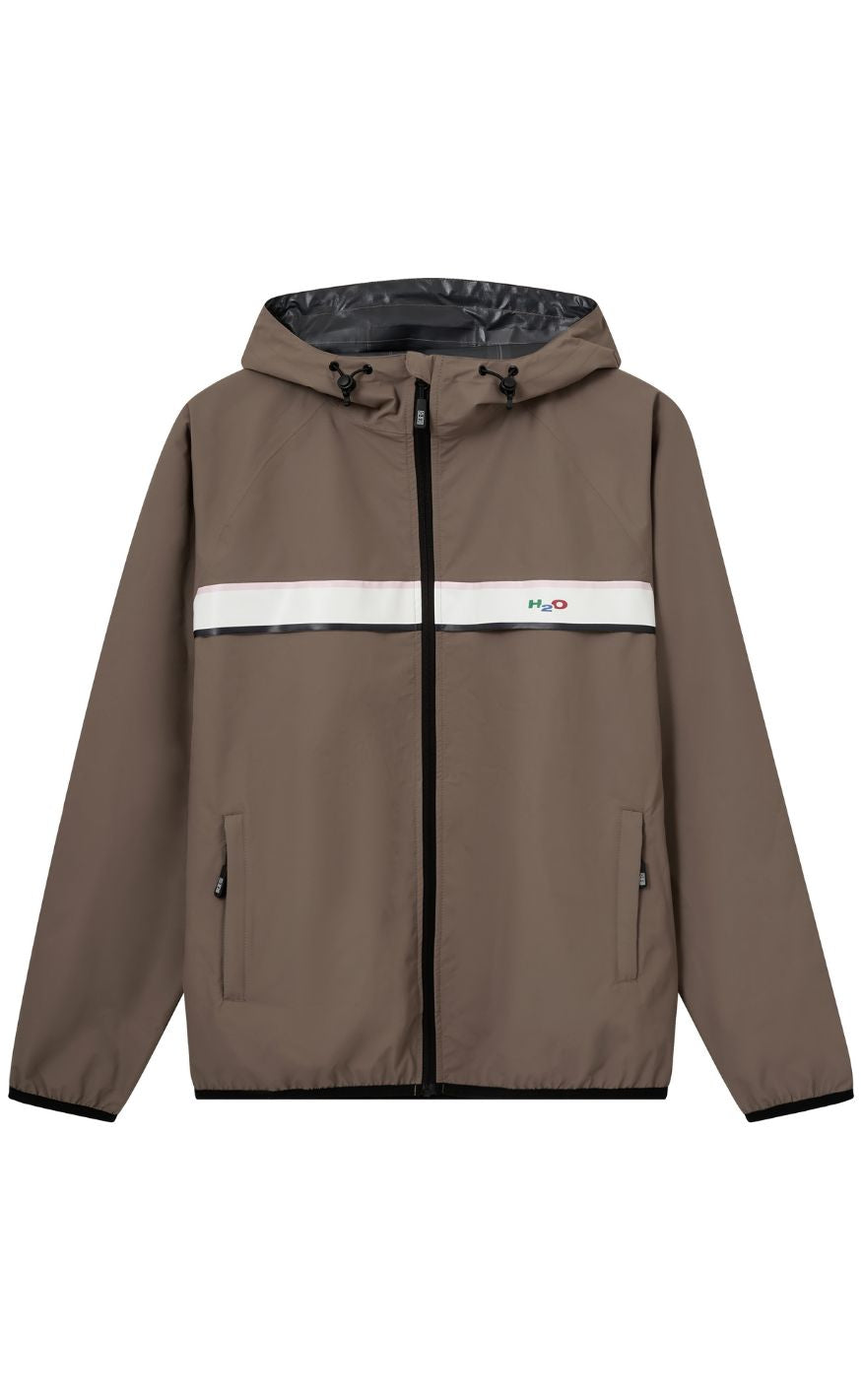 H2O Regnjakke - Classic LW Rain - Dusty Oak