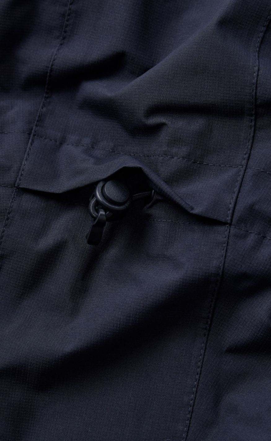 H2O Jakke - Læsø Padded Long - Navy