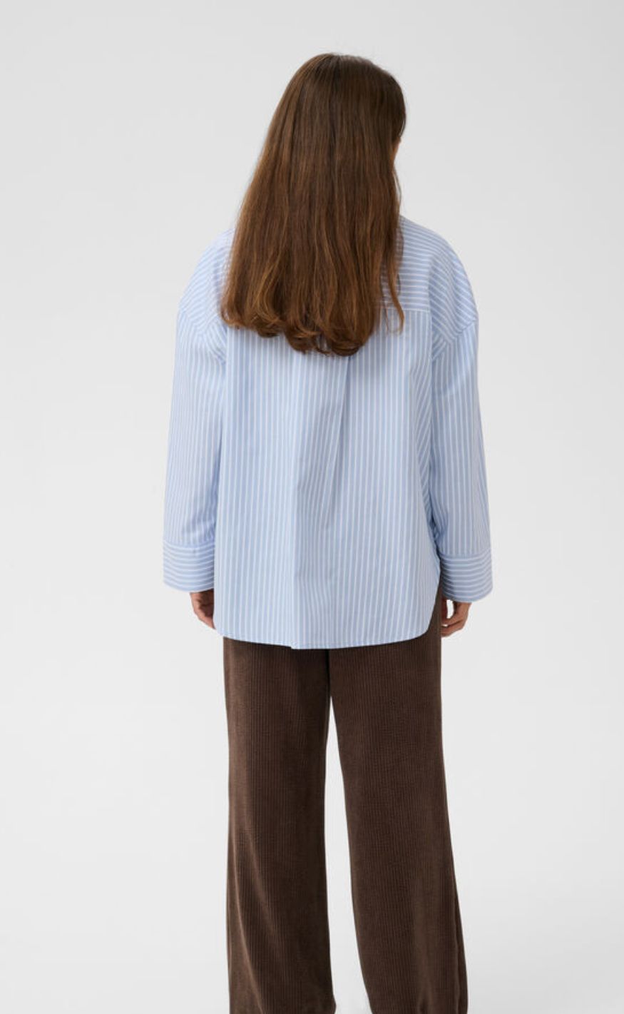 Culture Skjorte - Manga - Blue/White Stripe