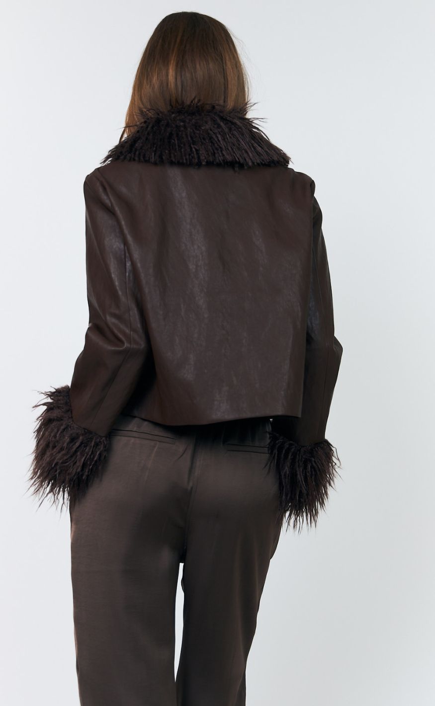 Lollys Laundry Bukser - Talma - Dark Mokka