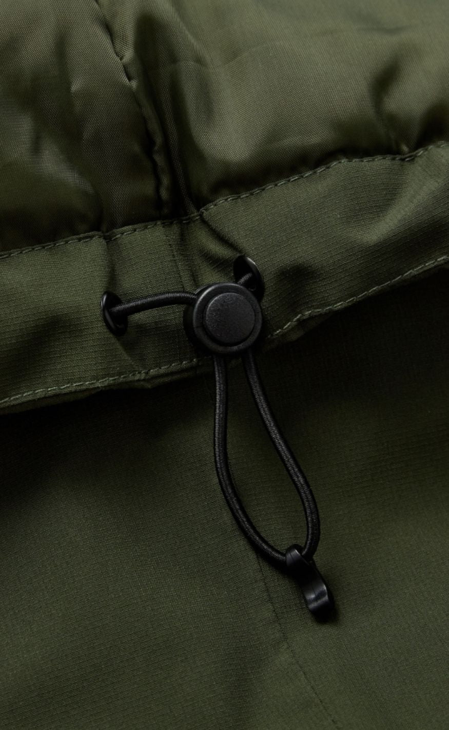 H2O Jakke - Læsø Padded Long - Army