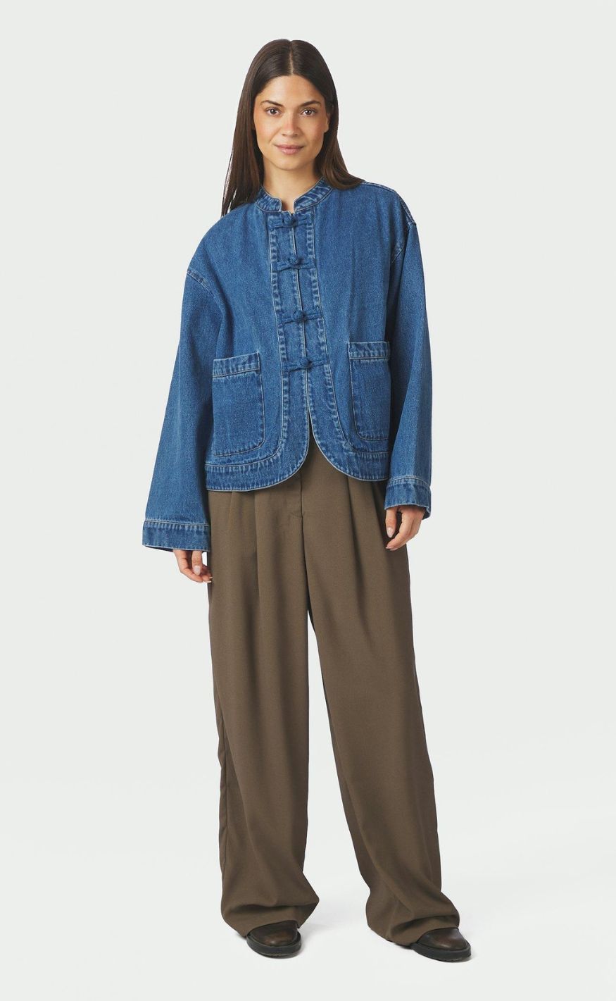 Neo Noir Jakke - Caline - Blue Denim