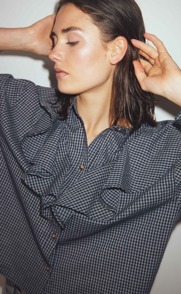 Noella Skjorte - Micaela - Dakotah Navy Check