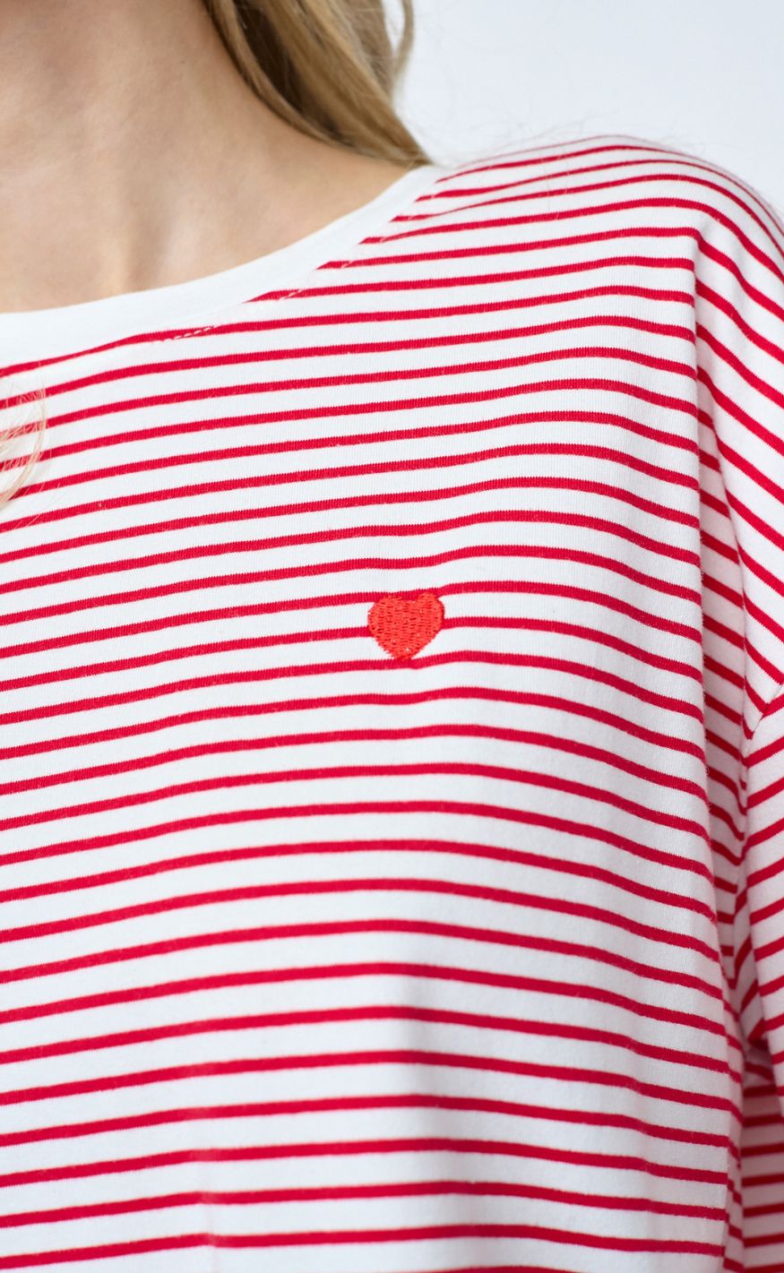 Sisters Point T-shirt - VEZ-SS - White/Red