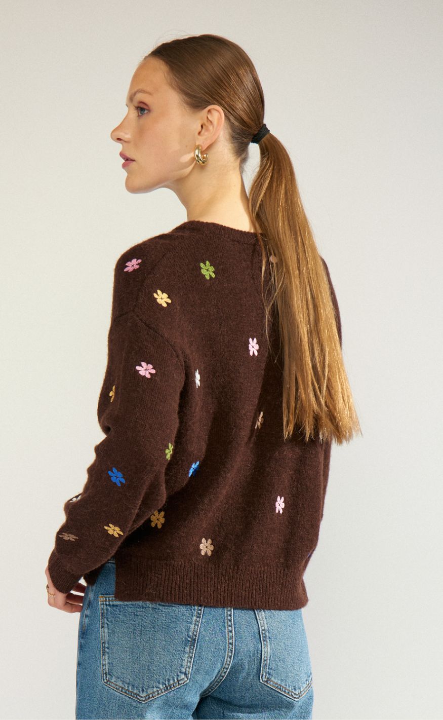 Nümph Pullover - Florie - Black Coffee