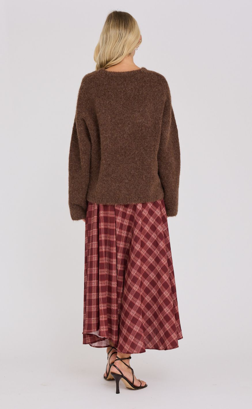 A-View Skjørt - Kanta - Deep Burgundy