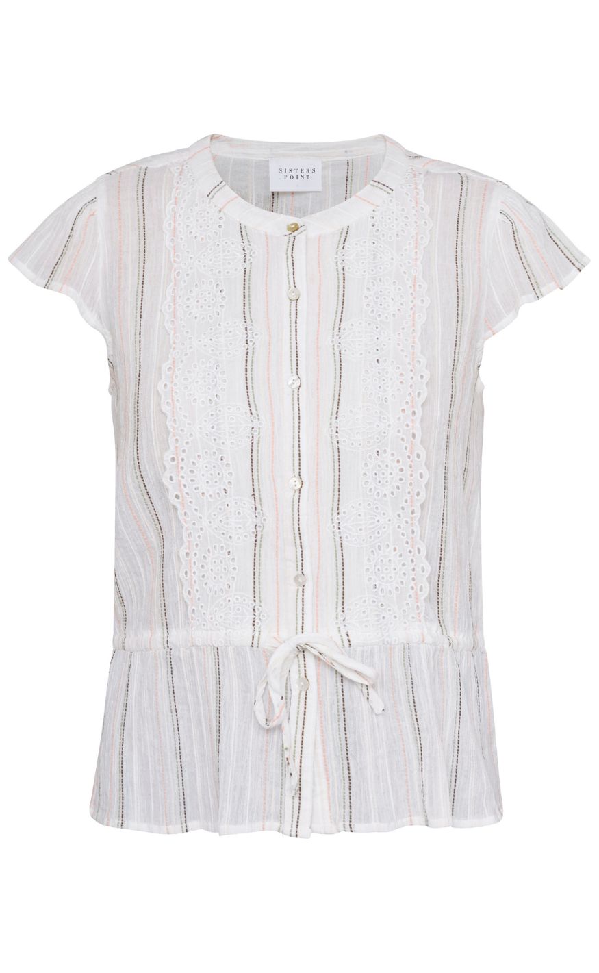 Sisters Point Skjorte - Imla - Cream/Stripe