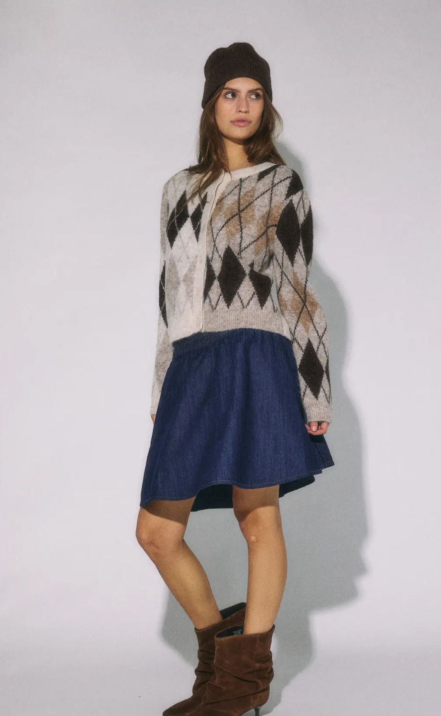 Noisy May Cardigan - Bless - Birch Argyle