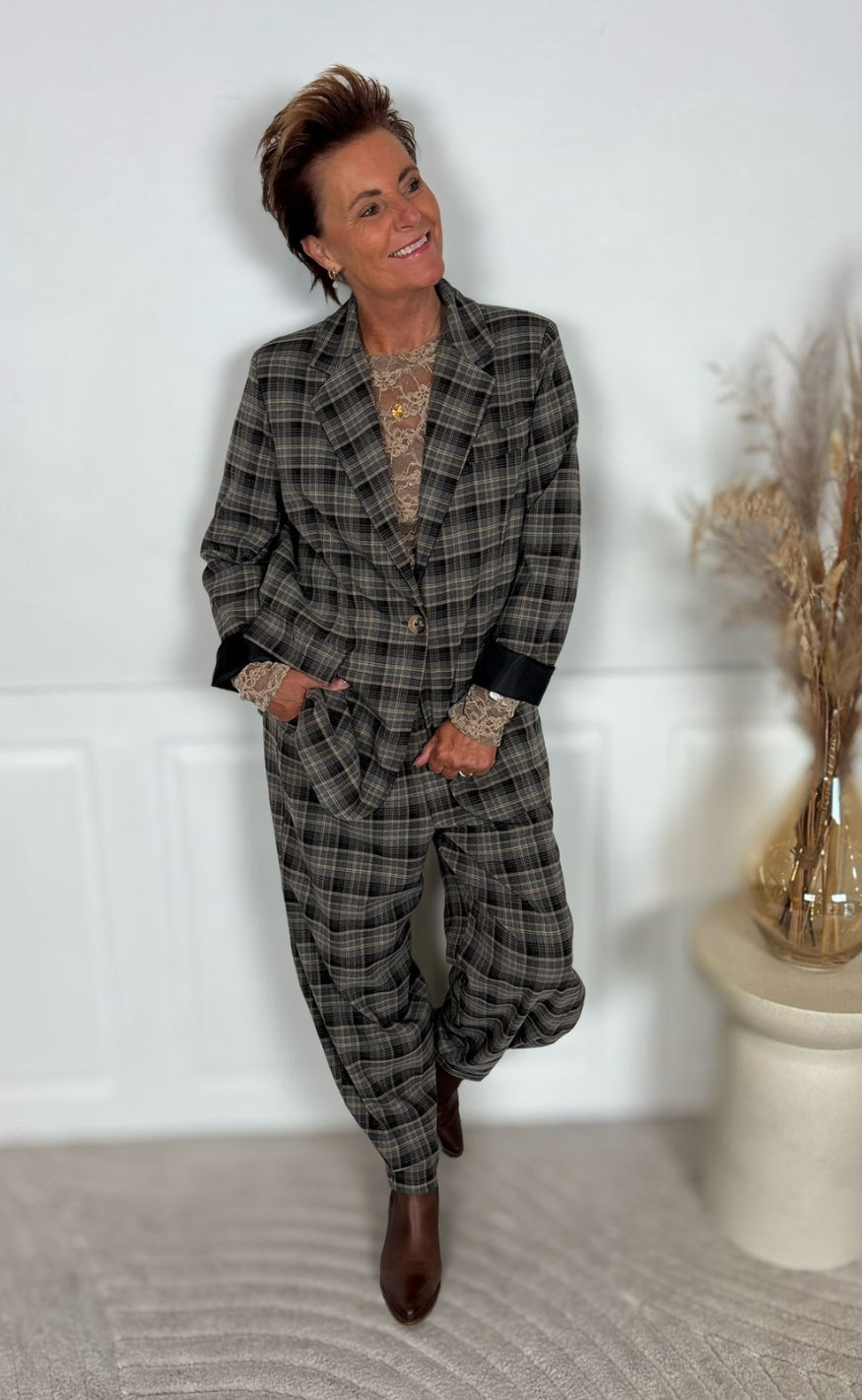 Marta Du Chateau Bukser - Amulet - Grey