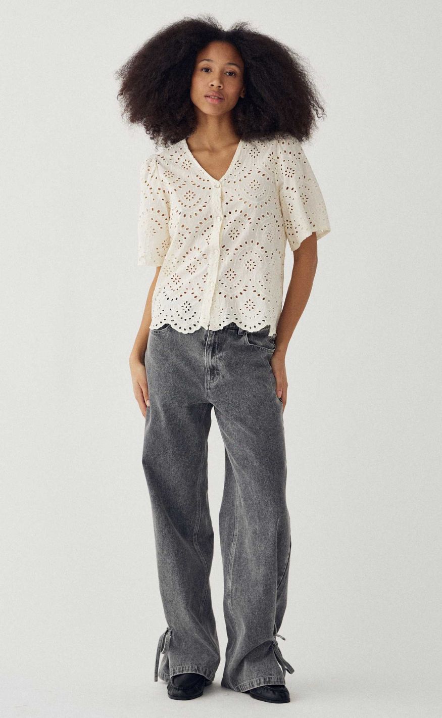 Noella Bluse - Mika - Ivory
