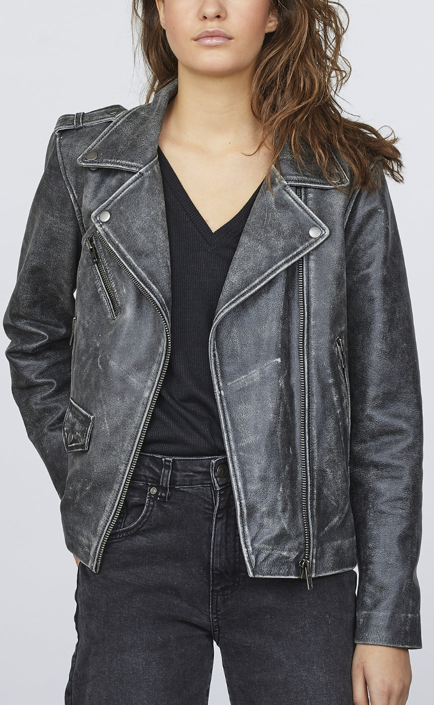 Love & Divine Jakke - Love1082 - Black/Washed