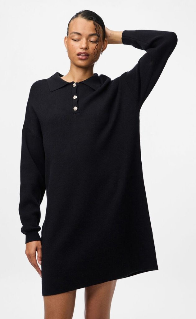 Pieces Kjole - Jassy - Black