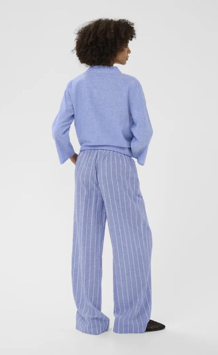 Culture Bukser - Arletty - Powder Blue