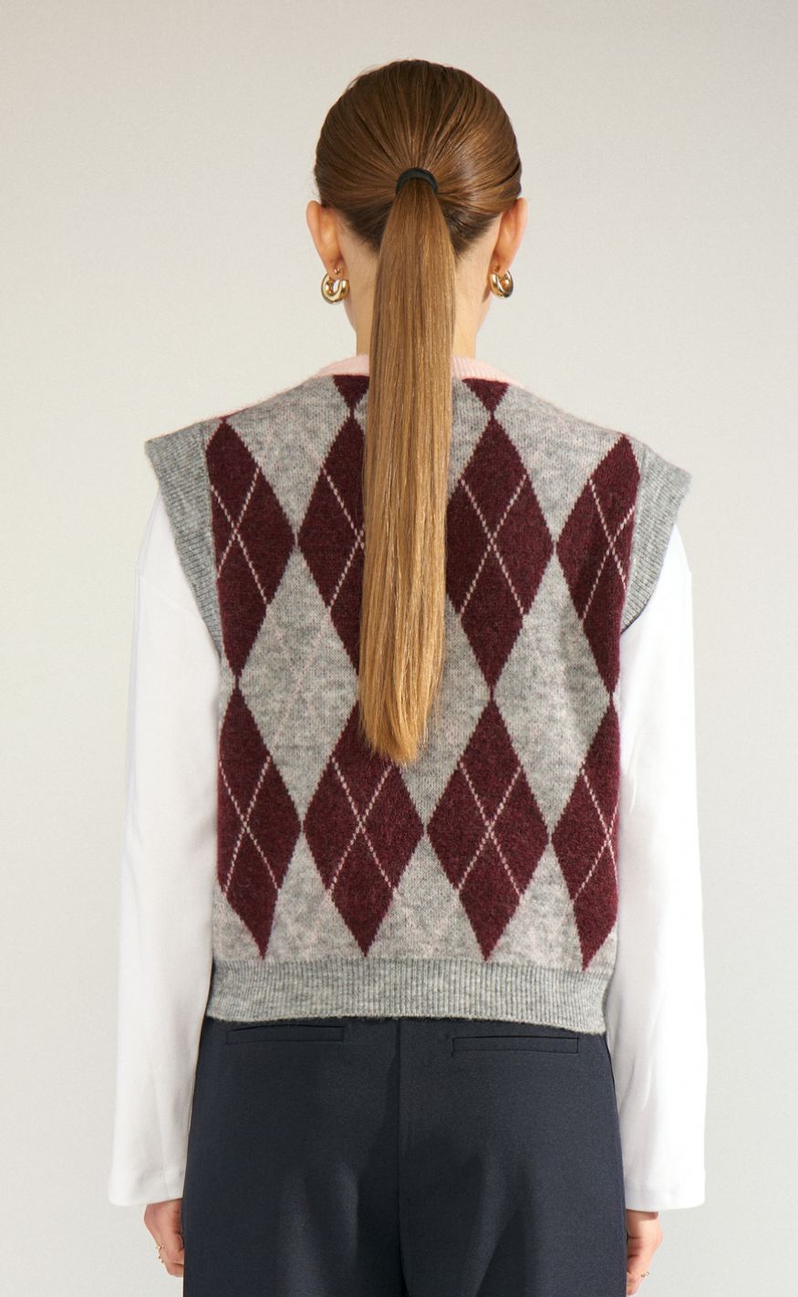 Nümph Vest - Tikla - Medium Grey Mel