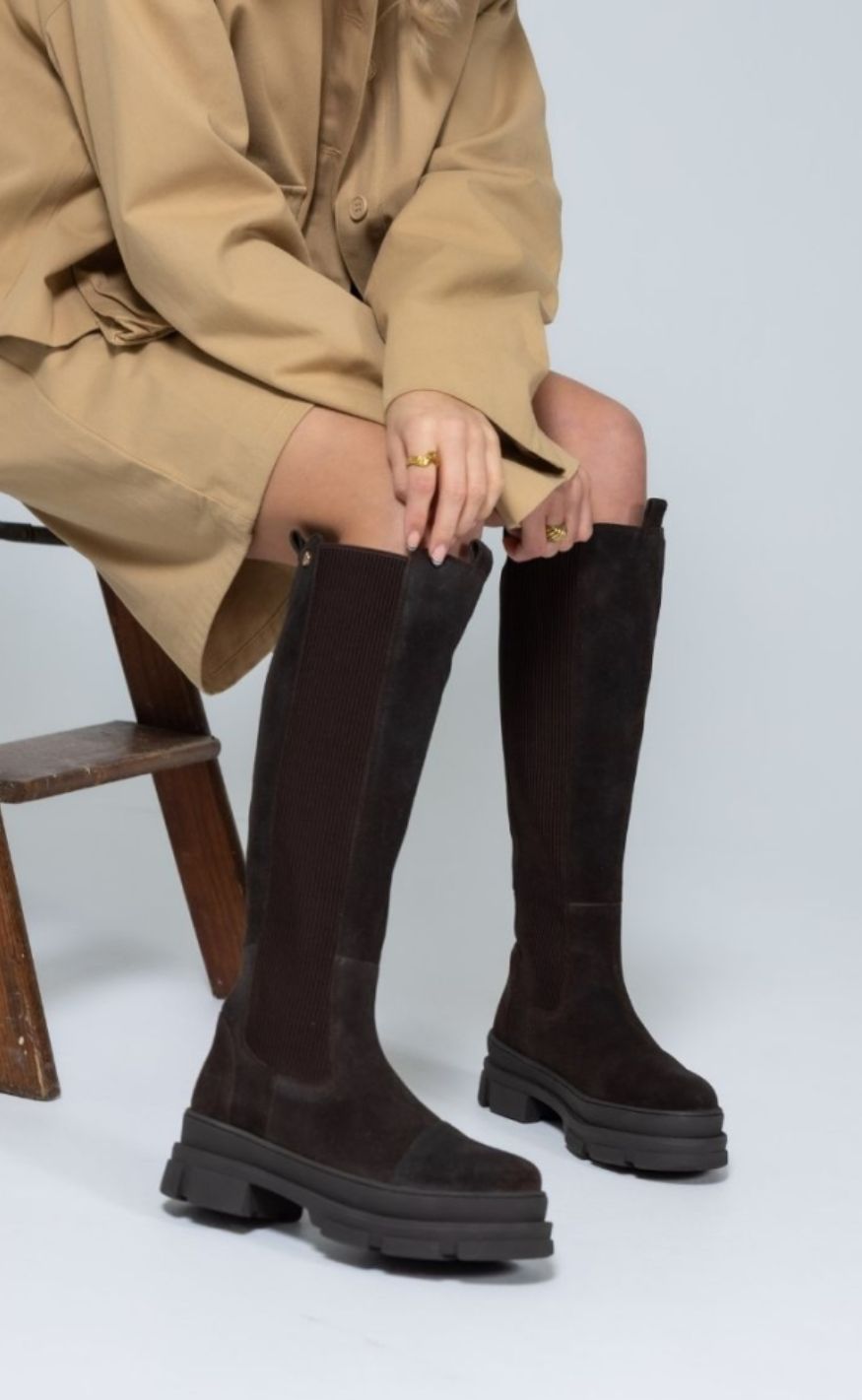 Copenhagen Shoes Støvler - Follow Me And More S. - Dark Brown
