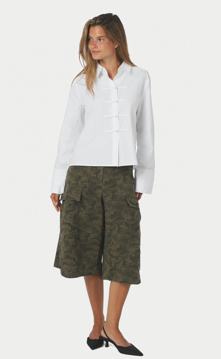 Neo Noir Skjorte - Cam Polin - Off White